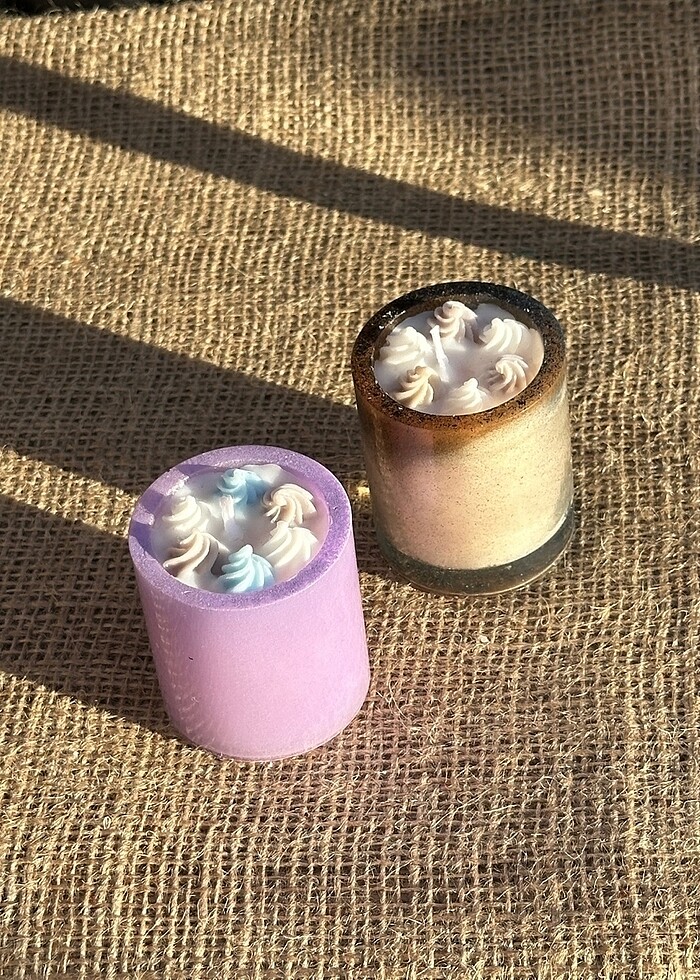 Reçine mum kalıbında soya mumu - Görsel 3