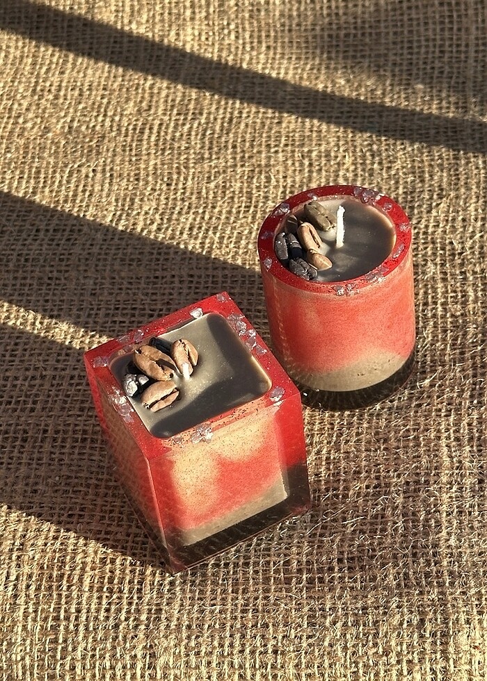 Reçine mum kalıbında soya mumu - Görsel 4