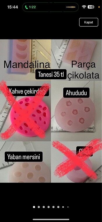 Sabun mum reçine malzemeleri
