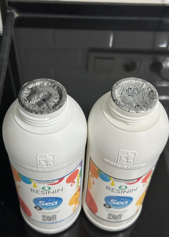 Deniz dalga efektli reçine 2 kg + silikon kalıp ayırıcı sprey - Görsel 3