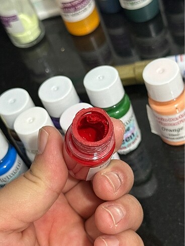 Reçine boya 3 set - Görsel 5