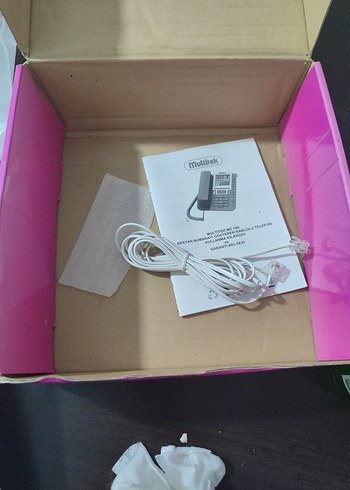 Multitek MC160 Renkli Masa Telefonu - Görsel 7