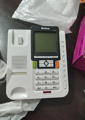 Multitek MC160 Renkli Masa Telefonu - Görsel 4