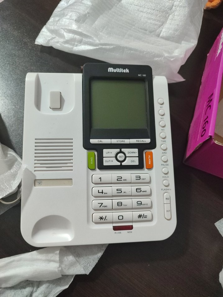 Multitek MC160 Renkli Masa Telefonu - Görsel 4