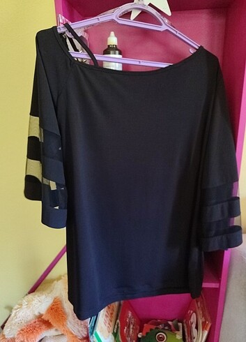 Buyuk beden UST BLUZ - Görsel 2