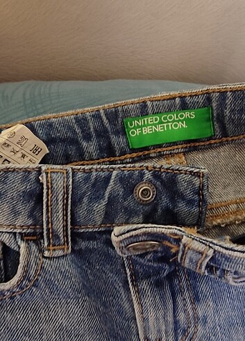 12-18 Ay Beden mavi Renk ORJINAL BENETTOn MINI ETEK