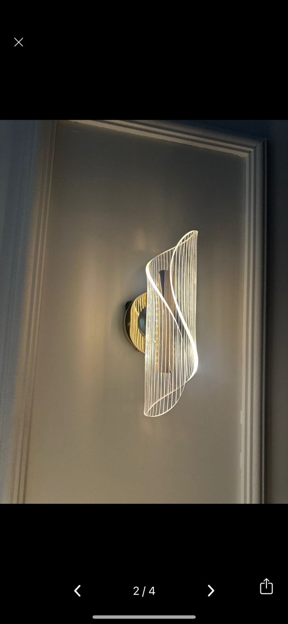 Beyaz Modern Duvar Lambası - Görsel 2