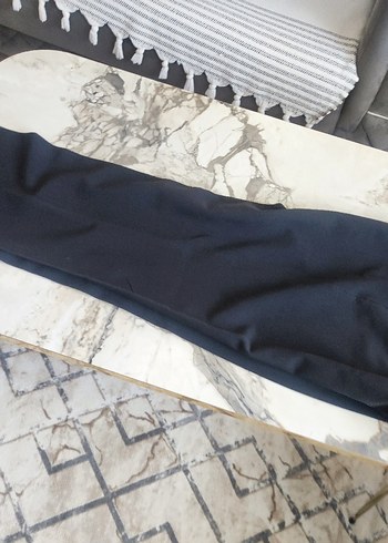 Zara Fermuarlı Lacivert Kadın Kumaş Pantolon