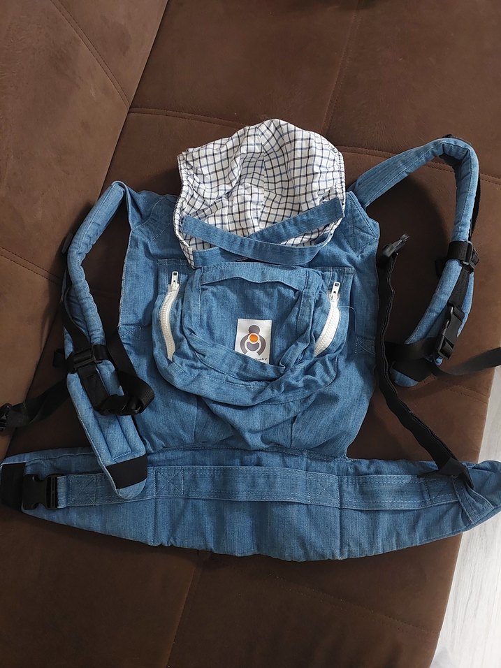 Momfort Baby Koyu Mavi Ergonomik Kanguru - Görsel 3