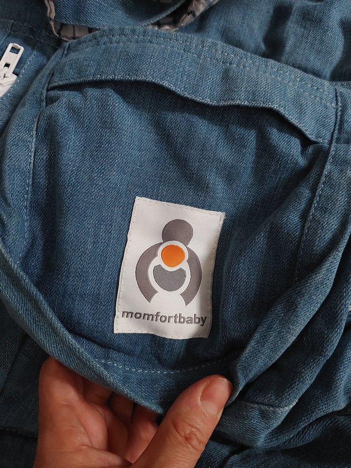 Momfort Baby Koyu Mavi Ergonomik Kanguru - Görsel 2