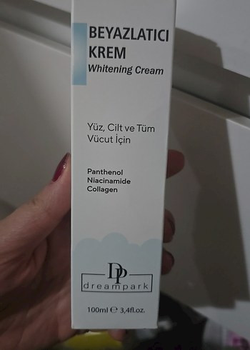 Dreampark Beyazlatıcı Vücut ve Yüz Kremi 100ml - Görsel 2
