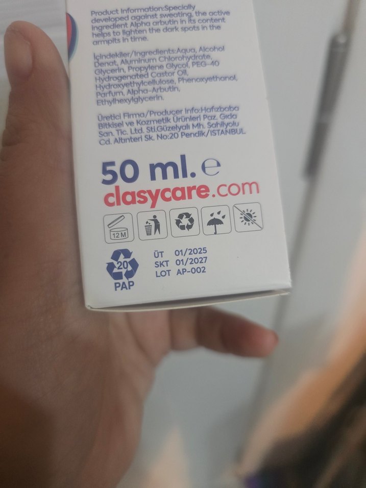 Clasy 48 Saat Kadın Roll-On Deodorant - Görsel 4