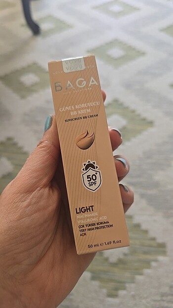 Baga bb krem light ton 