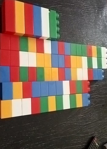Renkli Lego Blok Seti 75 tane