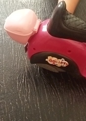  Beden Koyu Pembe Oyuncak Motosiklet