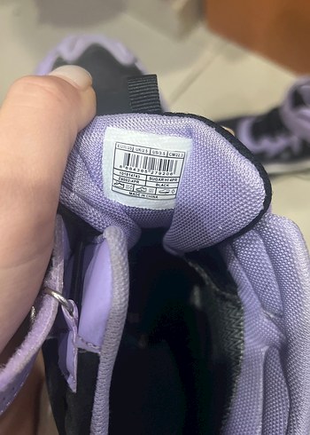 35 Beden mor Renk Kız Çocuk Mor Street Wear Spor Ayakkabı