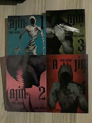 Ajin 1-4 Cilt