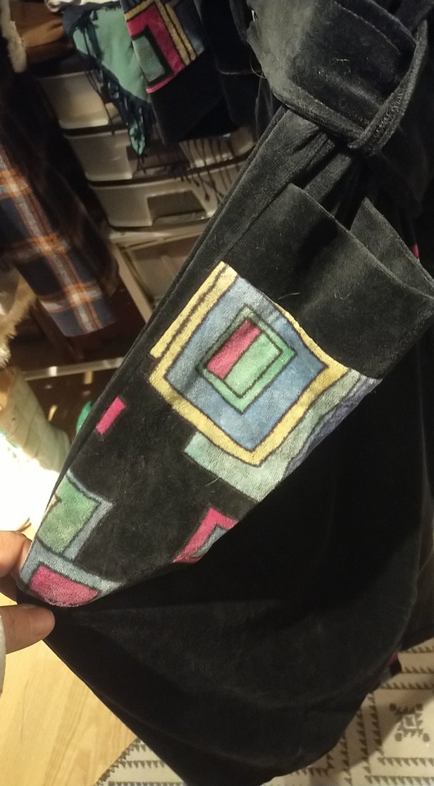 Uzun, Çok Renkli, Desenli Kadın Sabahlık - Görsel 5