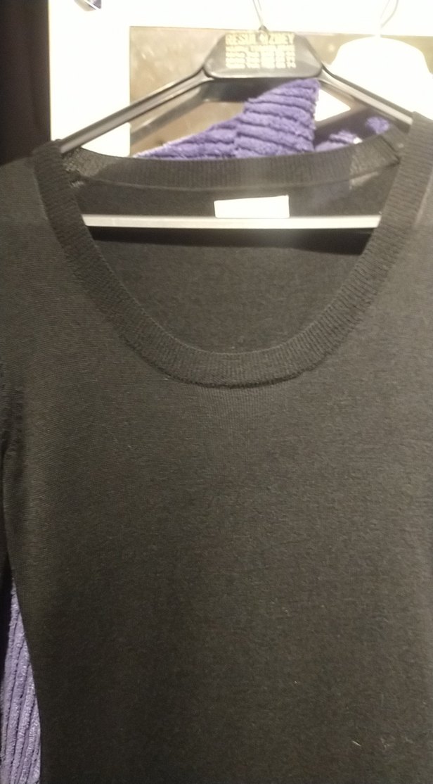 s Kadın Triko Midi Elbise Fırfırlı - Görsel 4