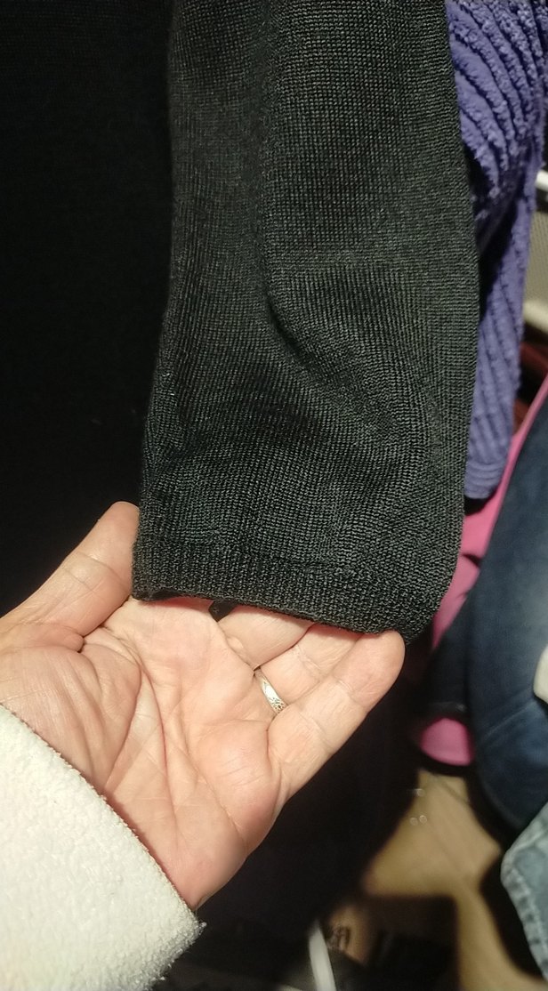 s Kadın Triko Midi Elbise Fırfırlı - Görsel 5