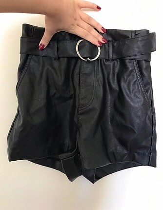 H&M Deri şort