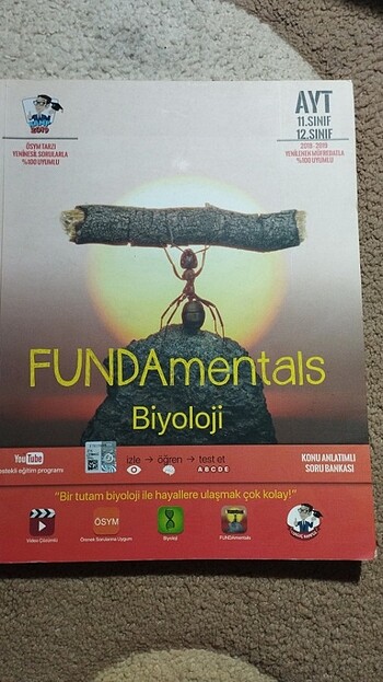 Tonguç Yayınları FUNDAmentals AYT Biyoloji Konu Anlatımlı Soru B