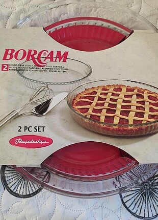 Paşabahçe Borcam ikili yuvarlak