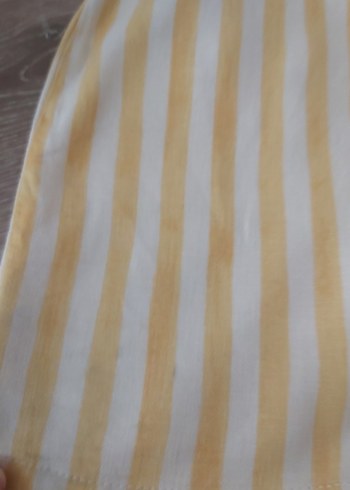 24-36 Ay Beden sarı Renk Orjinal Zara Sarı Çizgili Erkek Çocuk Askılı Tulum Salopet