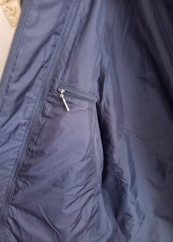 **Lacivert Keten Midi Erkek Ceket** - Görsel 10