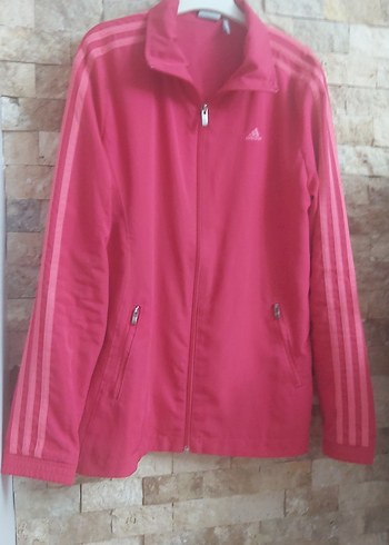 Adidas Pembe Fermuarlı Kadın Ceket