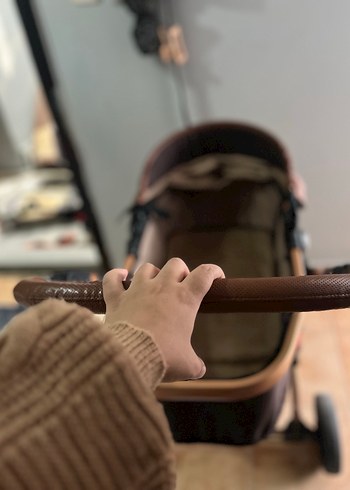 Koyu Kahverengi Bebek Arabası travel - Görsel 4