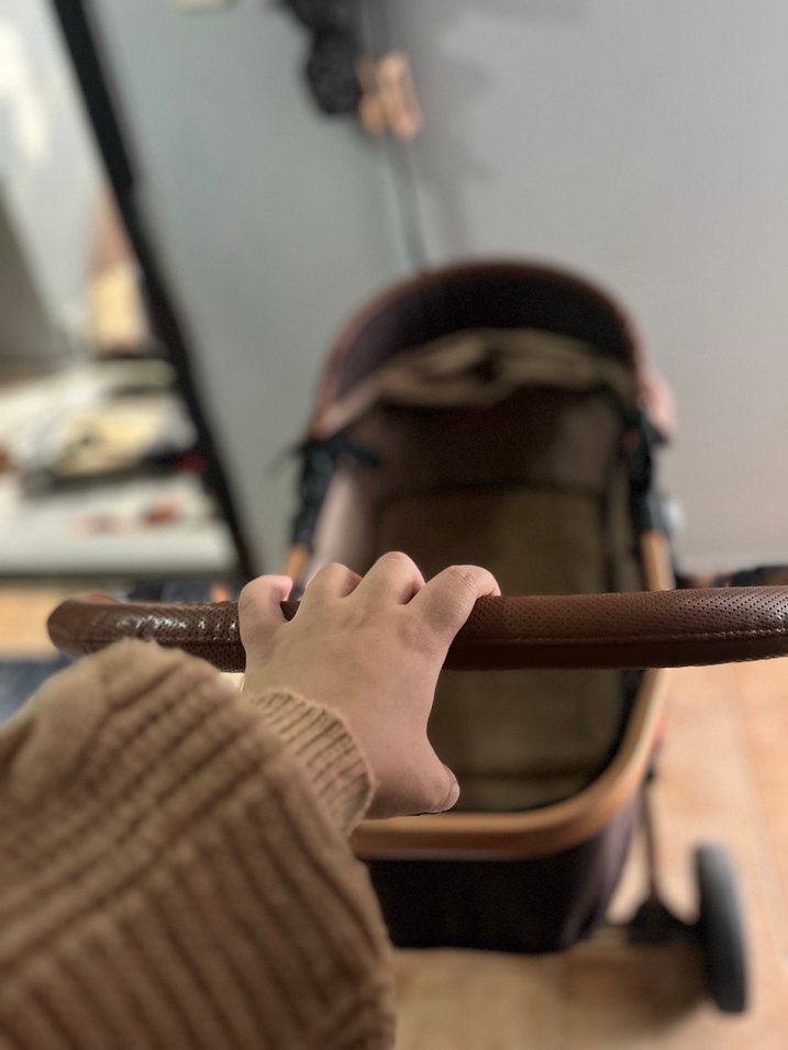 Koyu Kahverengi Bebek Arabası travel - Görsel 4