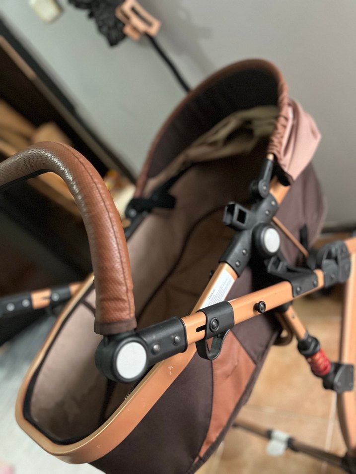 Koyu Kahverengi Bebek Arabası travel - Görsel 5