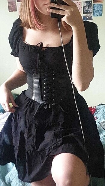 Diğer y2k coquette korse kemer fairycore
