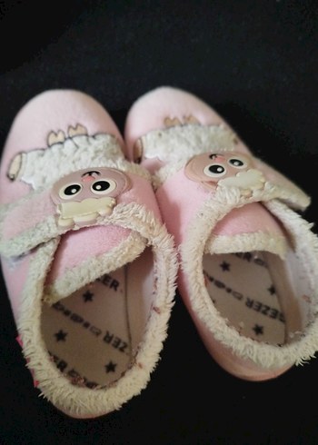 Kız Çocuk Renkli Nakışlı Sıcak panduflar - Görsel 8