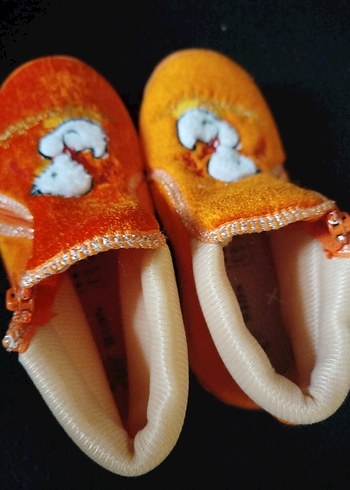 Kız Çocuk Renkli Nakışlı Sıcak panduflar - Görsel 7