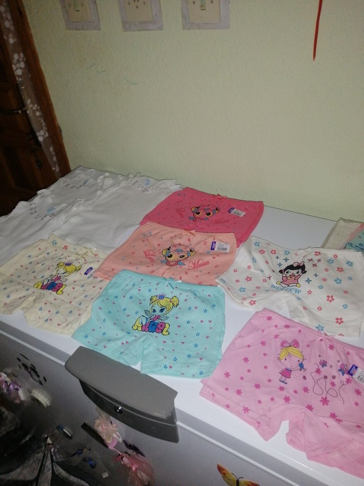 Çok Renkli Baskılı Çocuk İç Çamaşırı Seti - Görsel 2