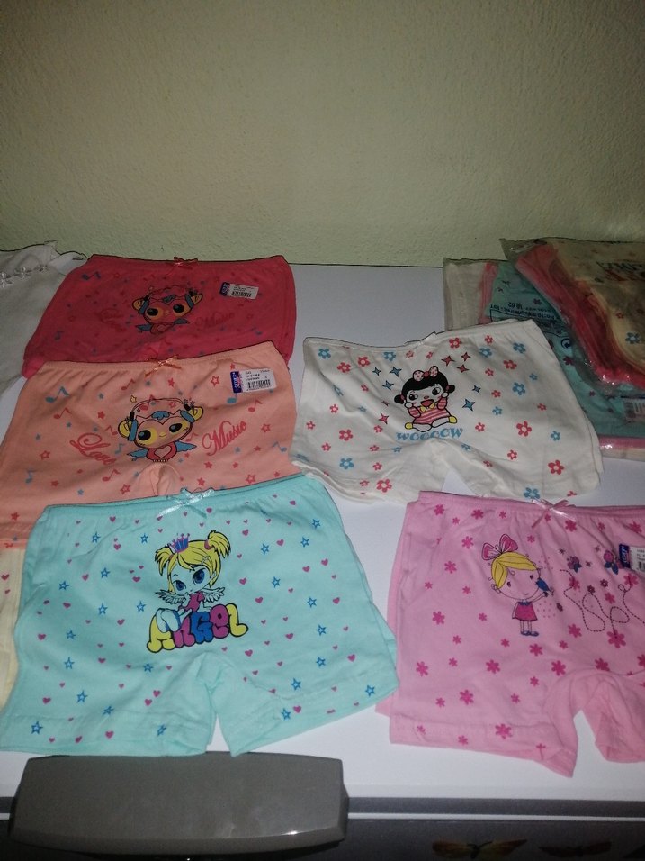 Çok Renkli Baskılı Çocuk İç Çamaşırı Seti - Görsel 4