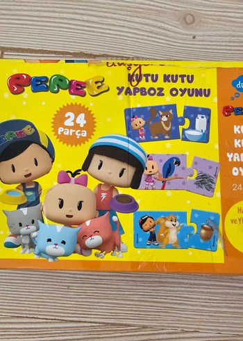 Pepee 24 Parça Kutulu Yapboz Oyunu