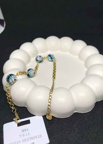 Çelik NazarBoncuklu Bileklik - Görsel 5