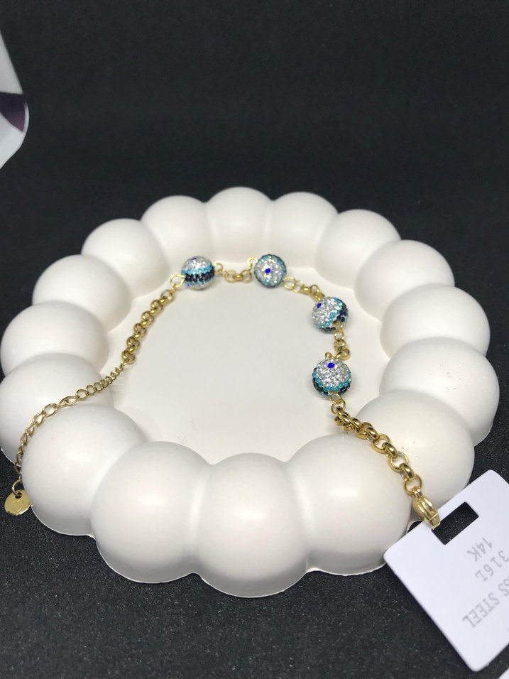 Çelik NazarBoncuklu Bileklik - Görsel 4