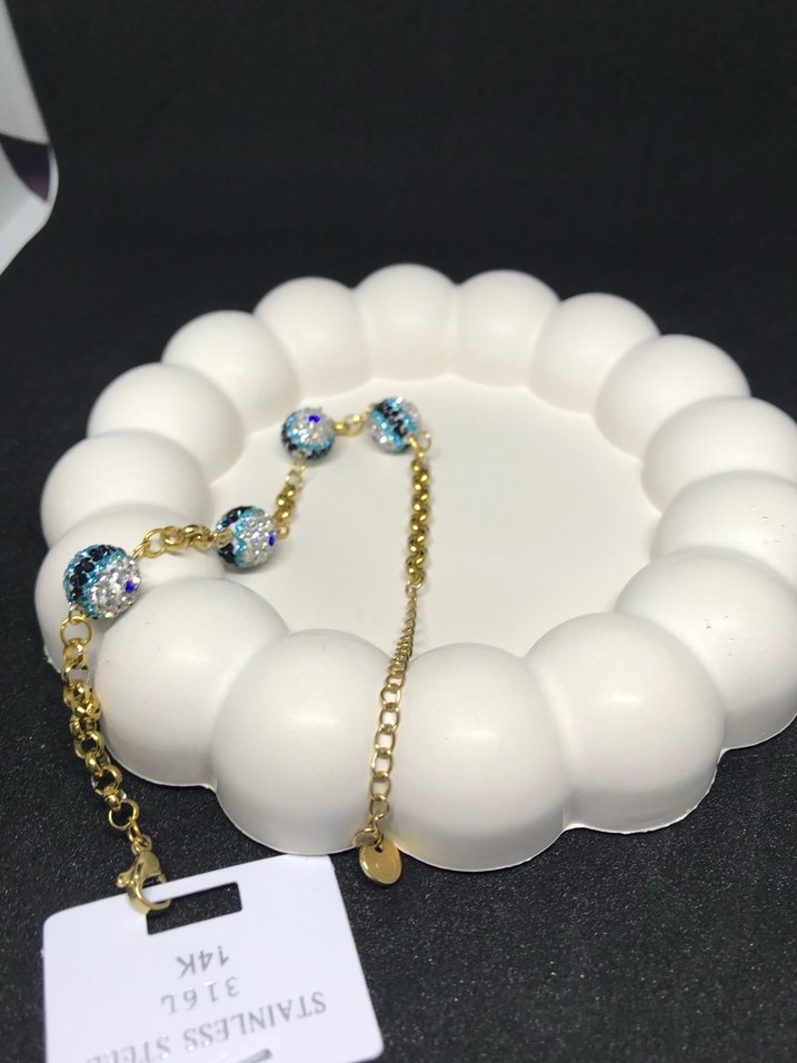 Çelik NazarBoncuklu Bileklik - Görsel 5