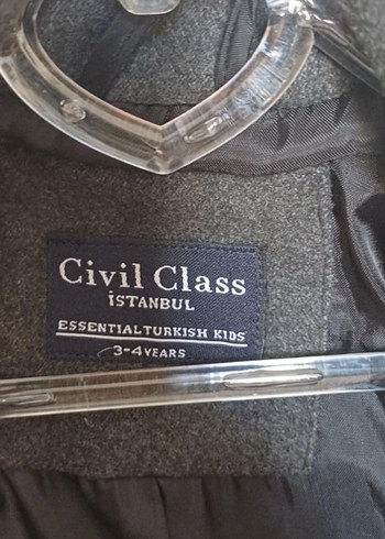erkek çocuk cıvıl class Klasik Kaban - Görsel 3