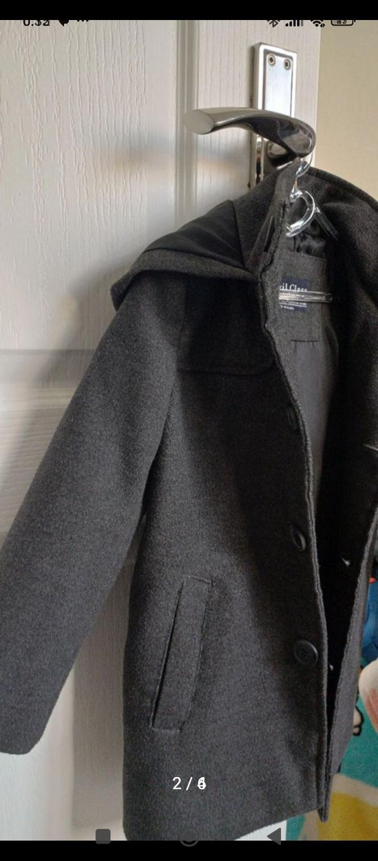 erkek çocuk cıvıl class Klasik Kaban - Görsel 2