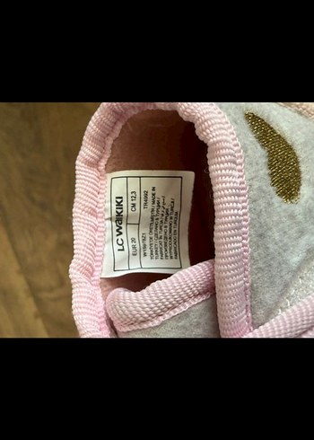 Kız Çocuk Pembe Nakışlı Sıcak Terlik - Görsel 2