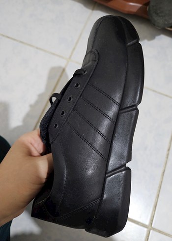 Siyah Bağcıklı kadın Günlük Spor Ayakkabı - Görsel 4