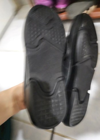 Siyah Bağcıklı kadın Günlük Spor Ayakkabı - Görsel 3