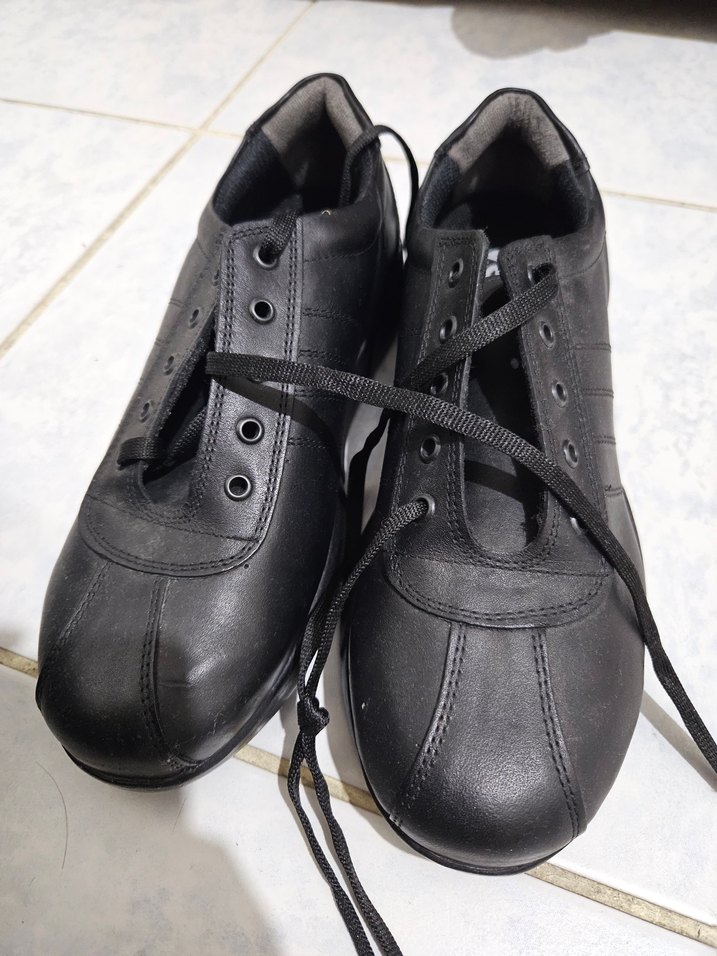 Siyah Bağcıklı kadın Günlük Spor Ayakkabı - Görsel 2