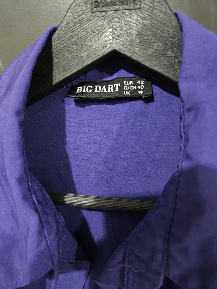 mor gömlek - Görsel 2