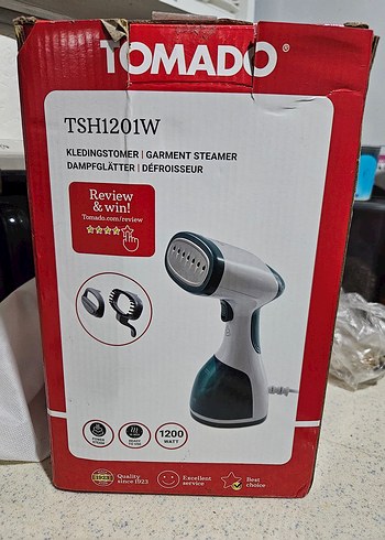 YURTDIŞI ÜRÜNÜ Beyaz Gri El Tipi Buharlı Ütü - Görsel 2